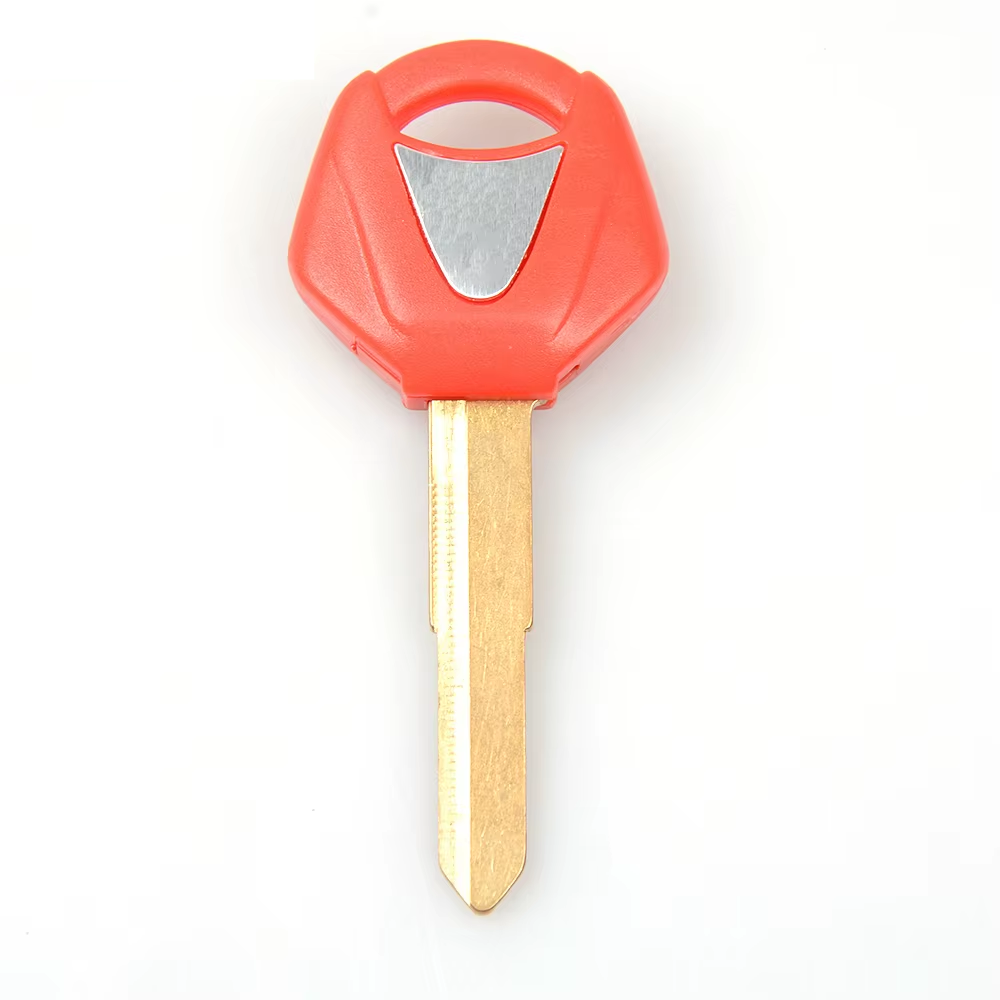 Yamaha Motorbike Transponder Key Shell Red Color