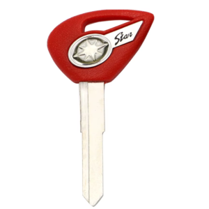Yamaha Motorbike Transponder Key Shell Red Color Type 1