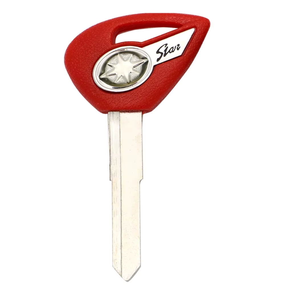 Yamaha Motorbike Transponder Key Shell Red Color Type 1