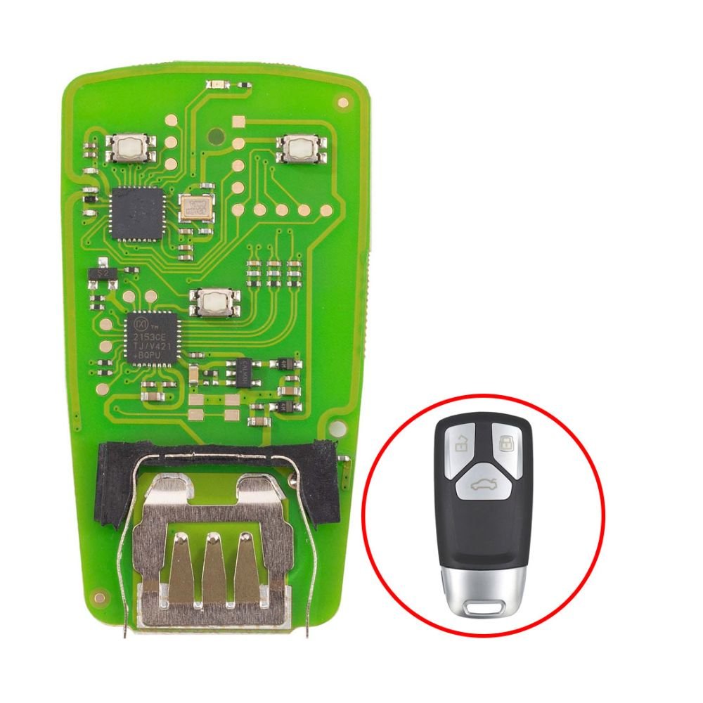 Xhorse XSMA41EN MLB Smart Remote PCB 3 Buttons for Audi Volkswagen Bentley Porch Lamborghini